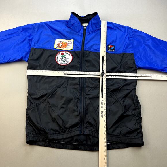Vintage Bellwether Cycling Jacket Adult Large Blue Cinderella Classic Race Biker - Picture 8 of 11